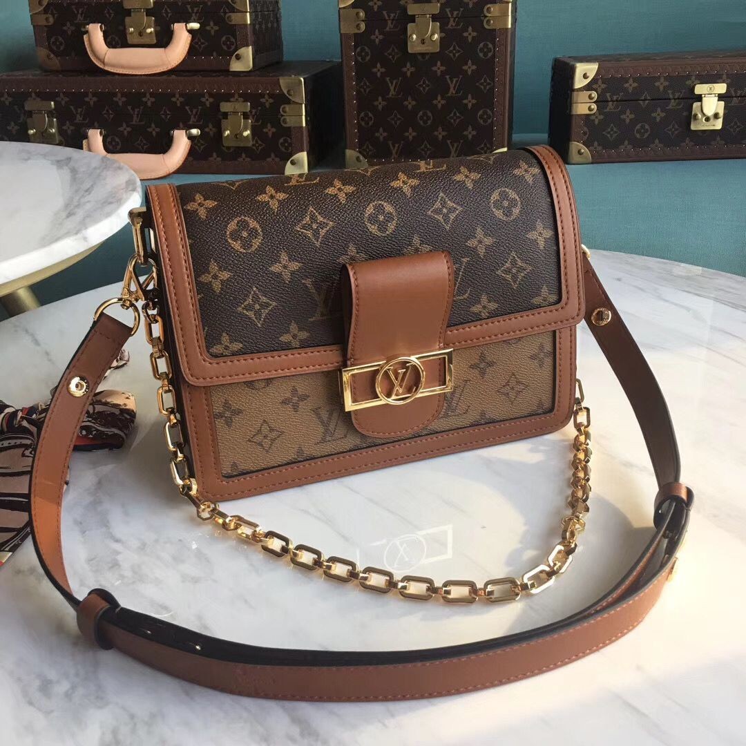 Louis Vuitton Original Leather DAUPHINE M44391 HY15055Kd37