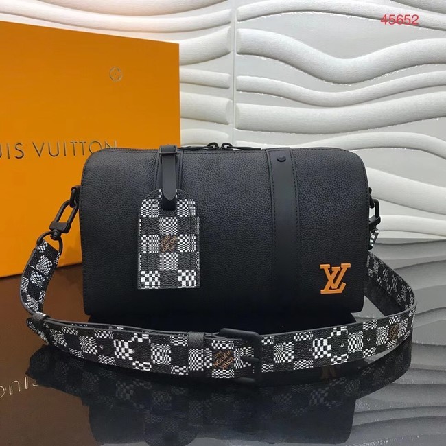 Louis vuitton original leather Monogram Canvas M45652 black HY4658cP15