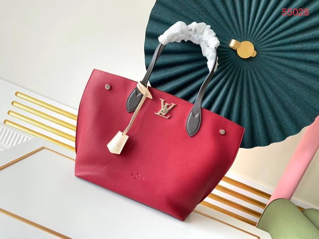 Louis vuitton original LOCKME GO M55028 Cherry Berry HY5364hk64