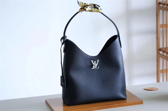 Louis vuitton original LOCKME HOBO M52776 Noir HY13264fj51