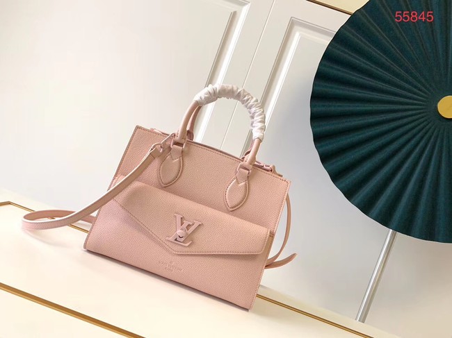 Louis Vuitton Original LOCKME TOTE M55845 pink HY16992Yr55