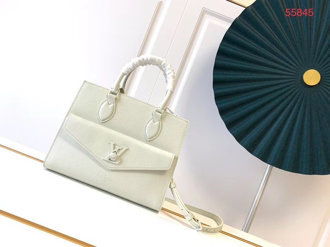 Louis Vuitton Original LOCKME TOTE M55845 white HY15654Oj66