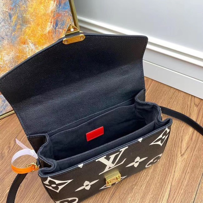 Louis vuitton original LV CRAFTY POCHETTE METIS M45384 black HY14634Hn31
