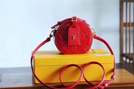 Louis vuitton original MINI BOITE CHAPEAU SOUPLE M44699 red HY5740fr81