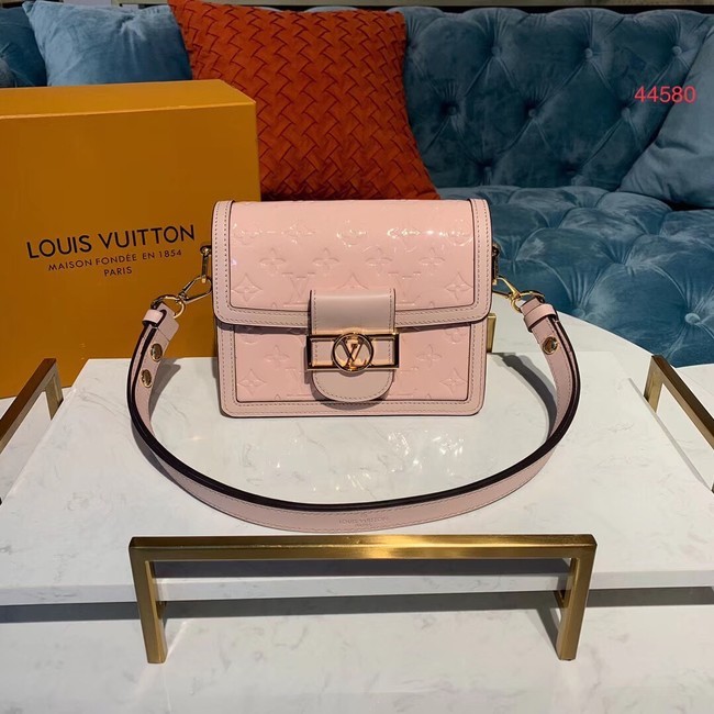 Louis vuitton original MINI DAUPHINE M44580 pink HY25622aM39