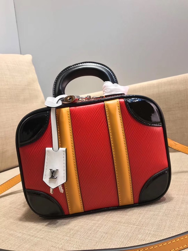 Louis vuitton original MINI LUGGAGE M44582 red HY276EW67