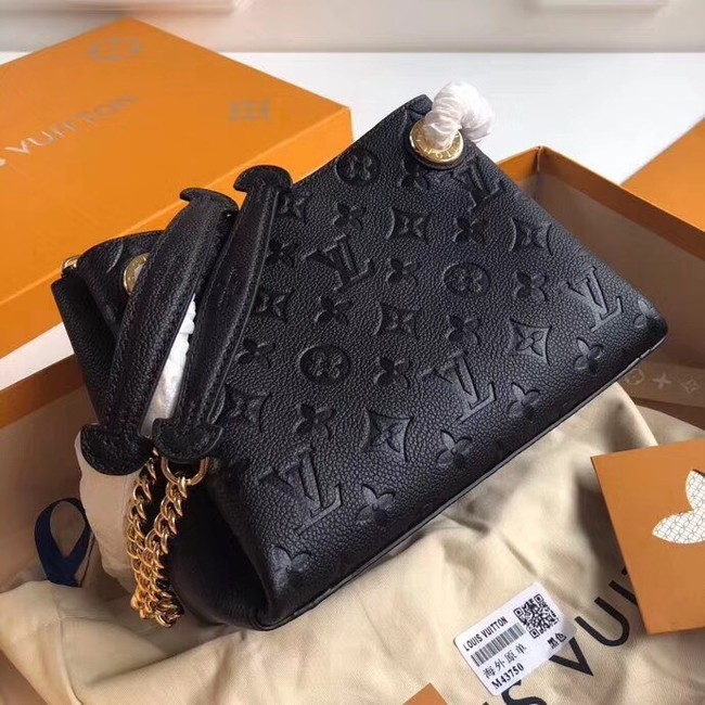 Louis vuitton original mongram empreinte PONTHIEU BB M43750 black HY17889Yv36