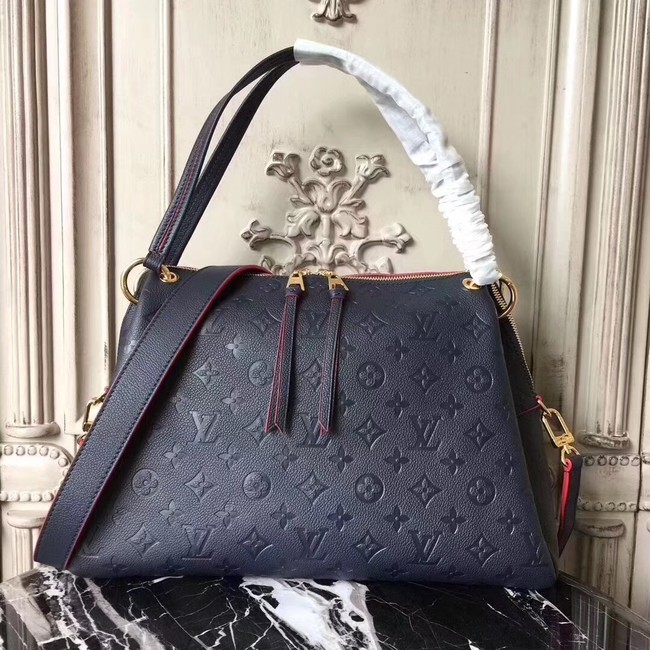 Louis vuitton original mongram empreinte PONTHIEU PM M43721 Navy-blue HY3570Zr53