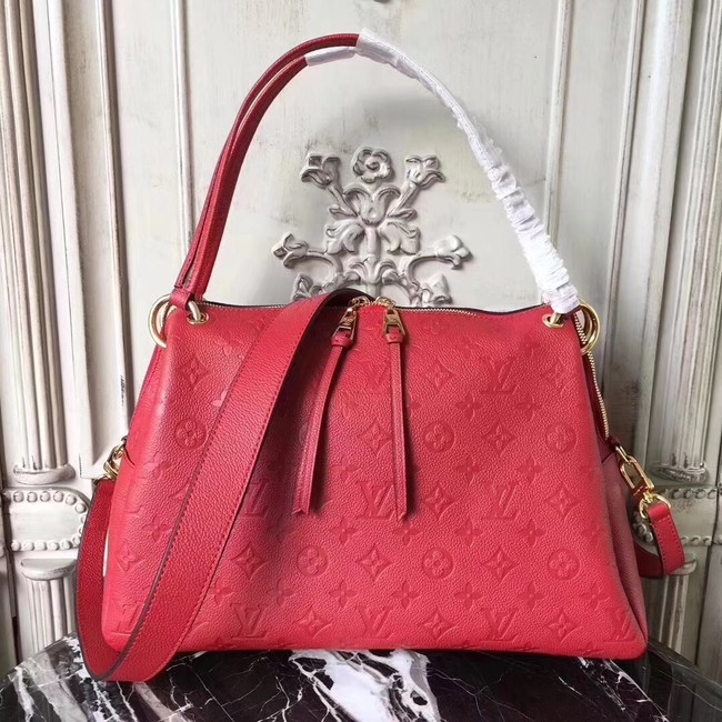 Louis vuitton original mongram empreinte PONTHIEU PM M43721 red HY23192XW58
