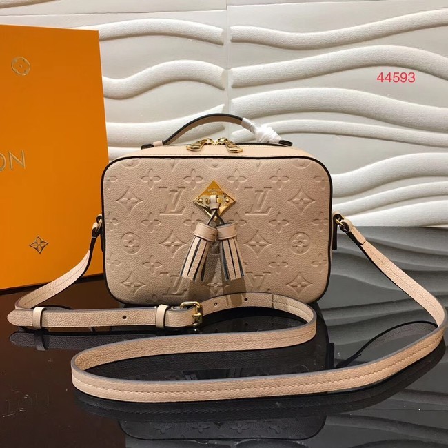 Louis vuitton original mongram empreinte SAINTONGE M44593 apricot HY4713Nw52