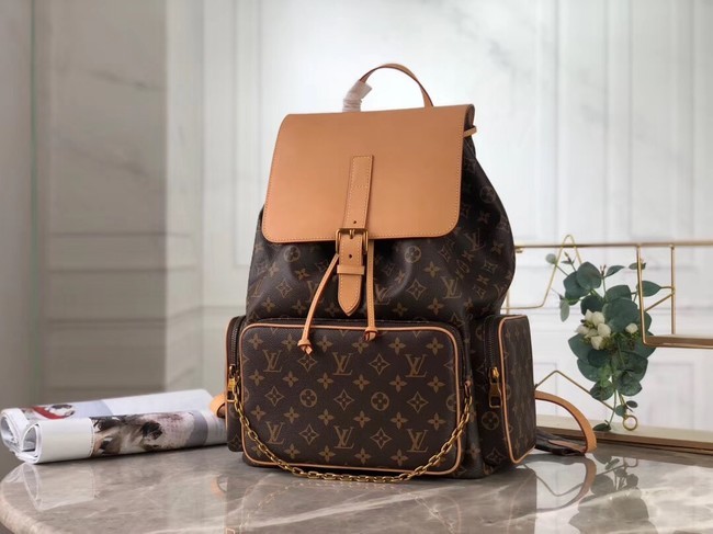Louis vuitton original Monogram Canvas Larg Backpack M44658 HY26994HB29