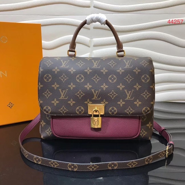 Louis Vuitton original Monogram Canvas marignan M43959 Lie de Vin HY14149tg76