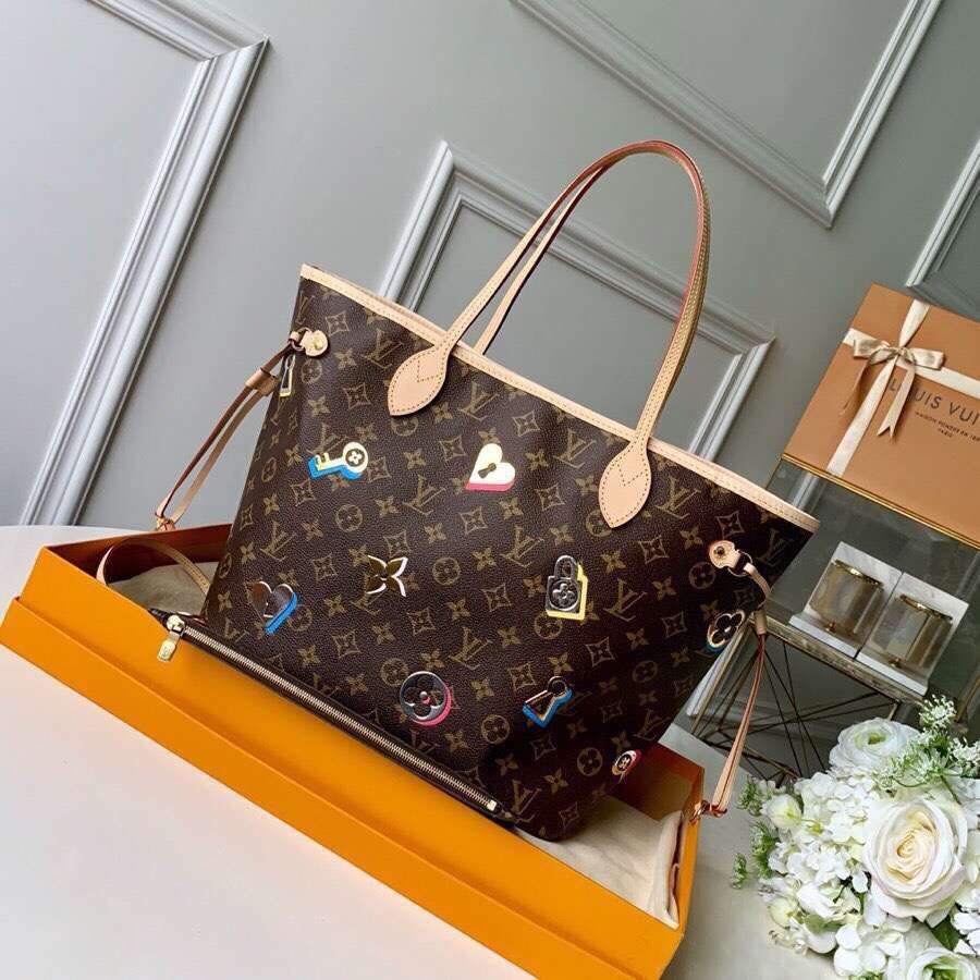 Louis Vuitton Original Monogram Canvas NEVERFULL MM M44364 HY19535yx89