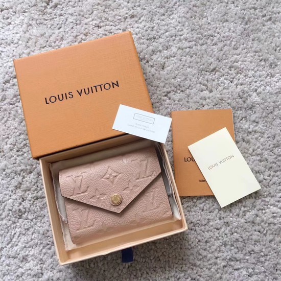 Louis Vuitton Original Monogram Empreinte Wallet 62305 Apricot HY23643ta99