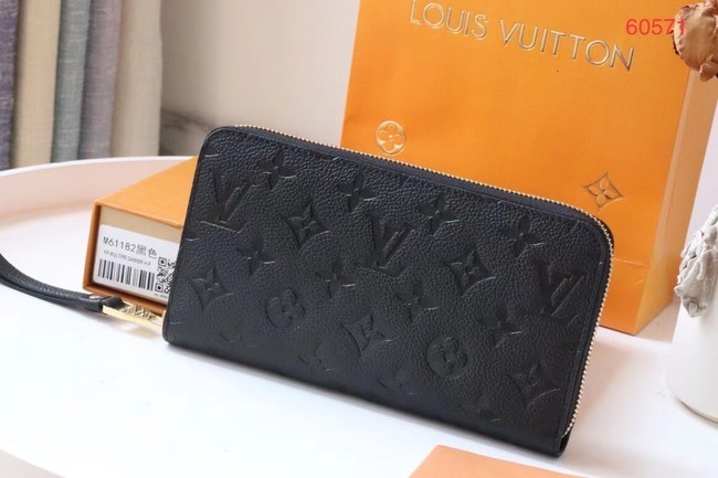 Louis Vuitton Original Monogram Empreinte Wallet M60571 black HY23003Tk78