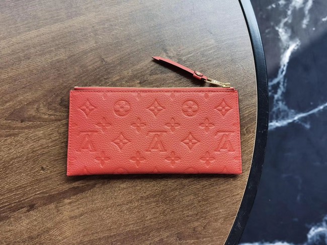 Louis Vuitton Original Monogram Empreinte Wallet M68712 red HY6028io33