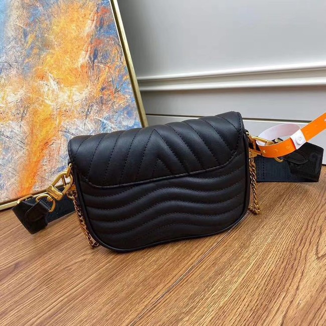 Louis Vuitton Original NEW WAVE MULTI-POCHETTE M56461 black HY24013Ty85