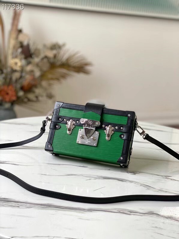 Louis vuitton original PETITE MALLE M54650 green HY15169VI95