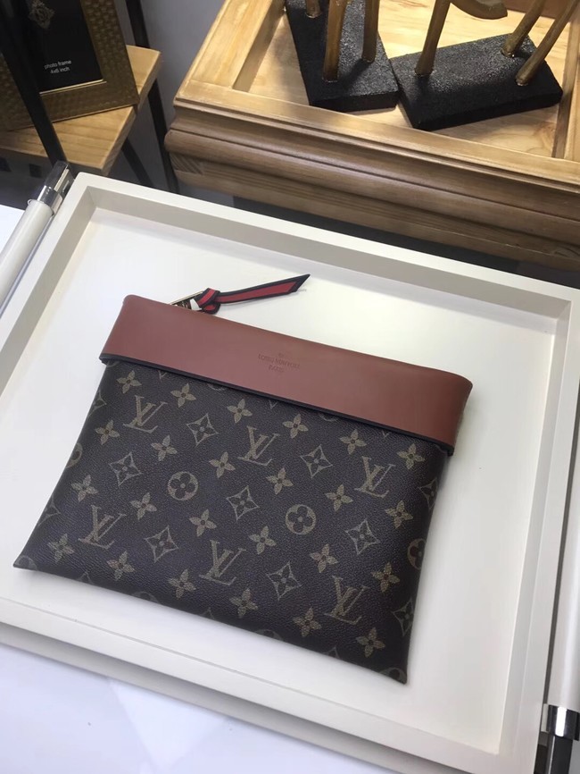 Louis vuitton original POCHETTE TUILERIES M64035 brown HY6448Pu45