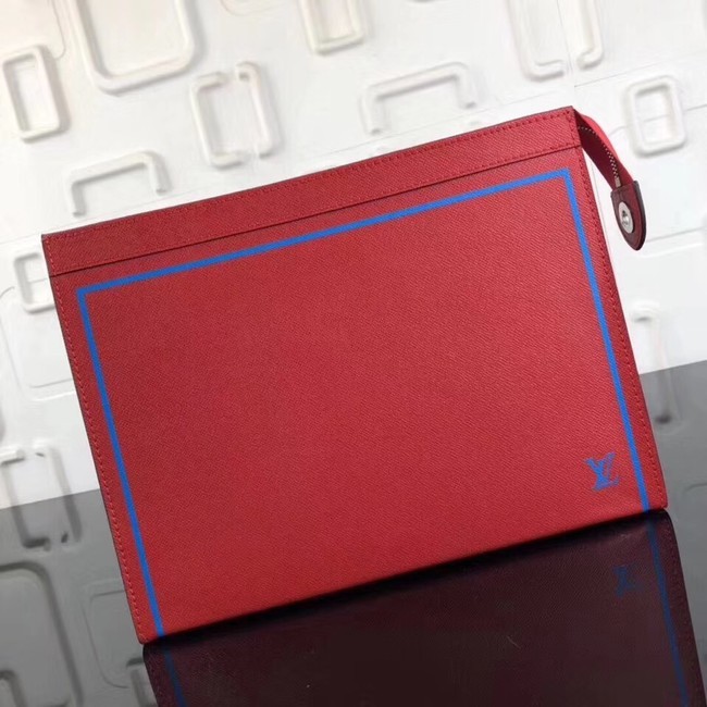 Louis vuitton original POCHETTE VOYAGE MM M30577 red HY14458UE80