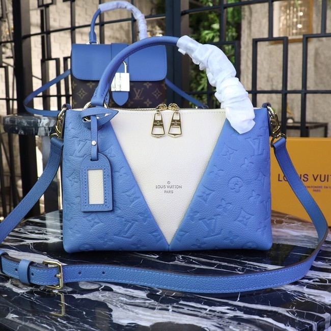 Louis vuitton original V TOTE BB M44397 blue&beige HY1010TV86
