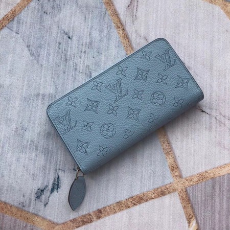 Louis Vuitton Original Zipper Wallet M58431 light blue HY12878Rk60