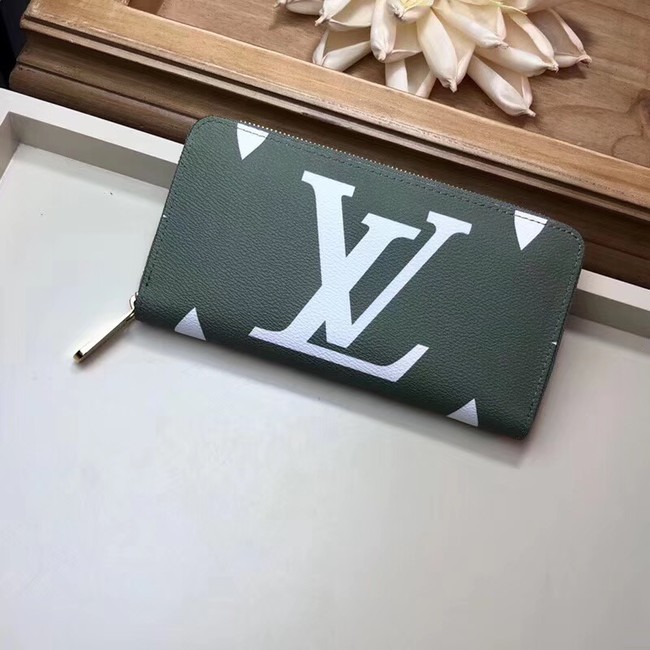 Louis Vuitton Original ZIPPY WALLET M67550 Kaki HY6163Mc61