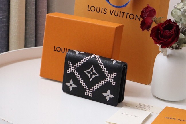 Louis Vuitton POCKET ORGANIZER M81212 black HY3247yj81