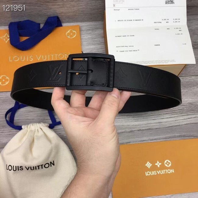 Louis Vuitton REVERSO 40MM REVERSIBLE BELT MP311V black-color hardware HY7307Zw99