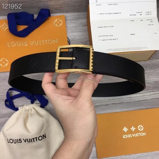 Louis Vuitton REVERSO 40MM REVERSIBLE BELT MP311V gold-color hardware HY10960UM91