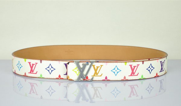 Louis Vuitton White Monogram Multicolore LV208 Silver HY3572dX32