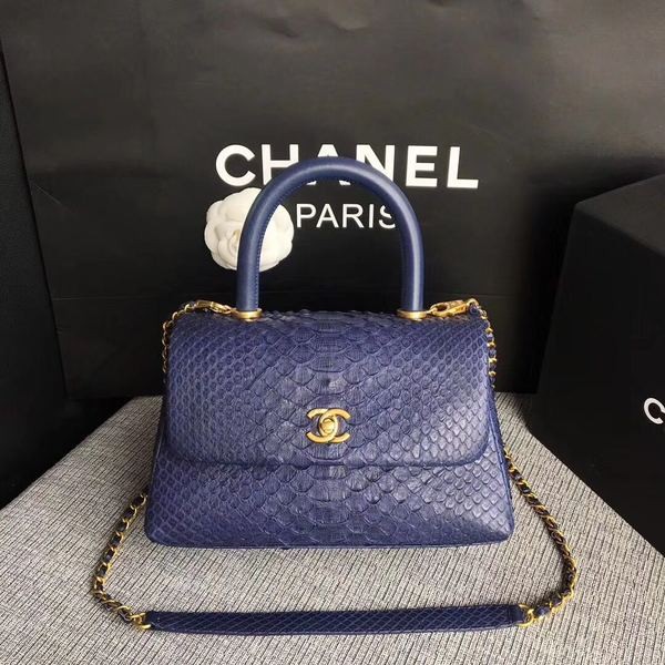 Luxury Replica Chanel Original Python Leather Tote Bag 8119B HY9635vv50