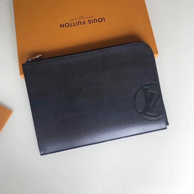 Luxury Replica Louis Vuitton Original POCHETTE JOUR GM M63519 black HY20585vv50