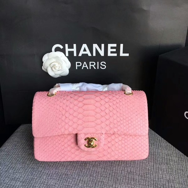 Quality Chanel Original Python Leather Shoulder Bag CF1112V HY19750Vu63