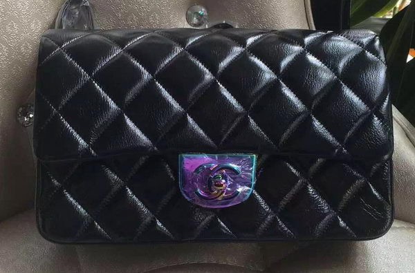 Replica Chanel 2.55 Series Flap Bag Original Lambskin A93133 Black HY4309UD97