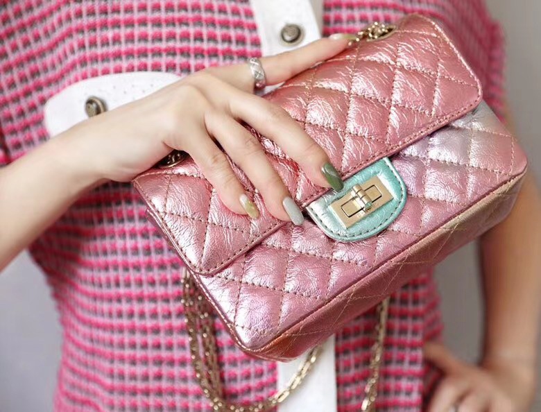 Replica Chanel Original Lather Flap Bag A37585 HY3215iu55