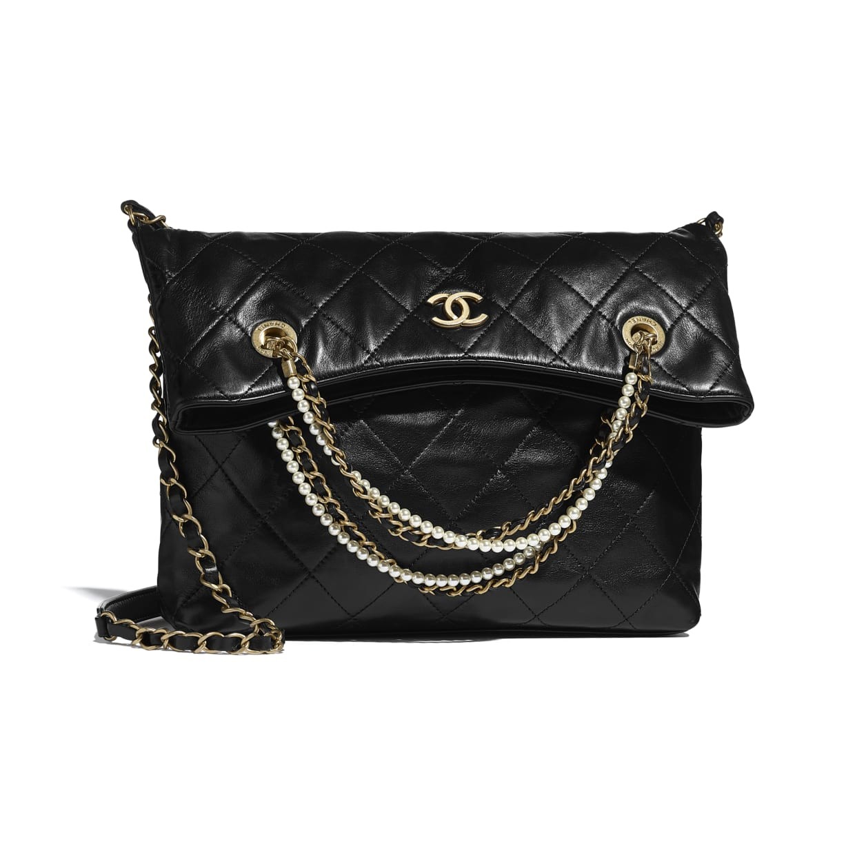 Replica Chanel Original shopping bag AS2213 black HY2877AP18