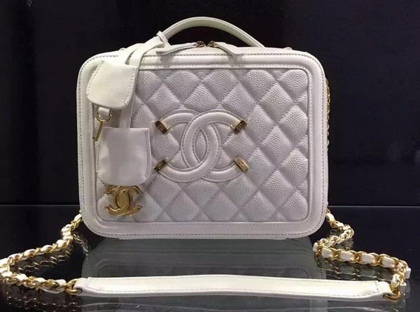 Replica Chanel Shoulder Bag Original Calfskin Leather CHA6678 White HY18910iu55