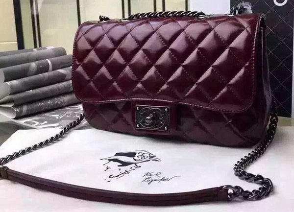 Replica Cheap Chanel Classic Flap Bag Original Calfskin Leather A92760 Red HY15147Mq48