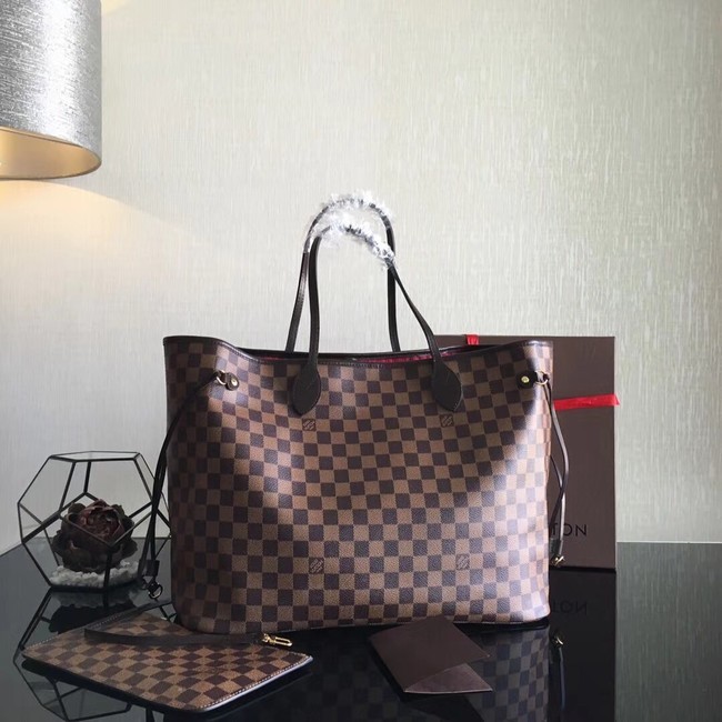 Replica Cheap Louis Vuitton Damier Ebene Original NEVERFULL GM N41357 HY4491QC68