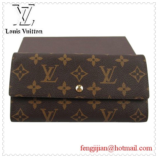 Replica Fashion Louis Vuitton Monogram Canvas Porte International M58127 HY17856yI43