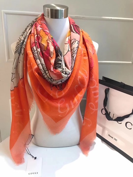 Replica Gucci Scarf G2828 Orange HY15368BJ25
