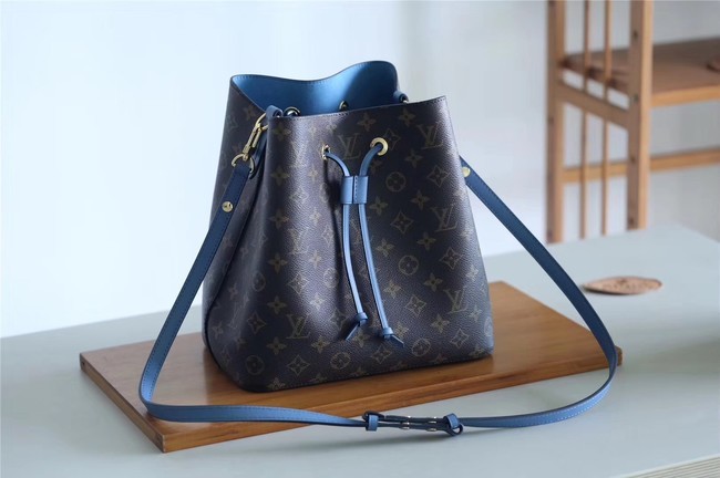Replica Louis Vuitton Monogram Canvas Original NEONOE M43569 blue HY463Hd81