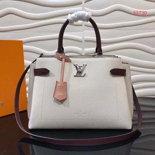 Replica Louis Vuitton original LOCKME DAY M53730 Rose Soie Quartz Calla HY9063TN94