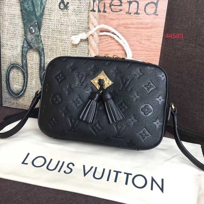 Replica Louis vuitton original mongram empreinte SAINTONGE M44593 Noir HY371KG80