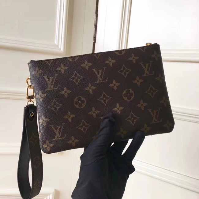 Replica Louis vuitton original monogram canvas CITY POUCH M63447-1 HY3607AP18