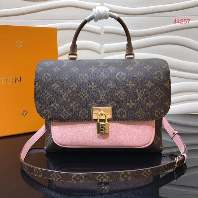 Replica Louis Vuitton original Monogram Canvas marignan M43960 pink HY14543EO56