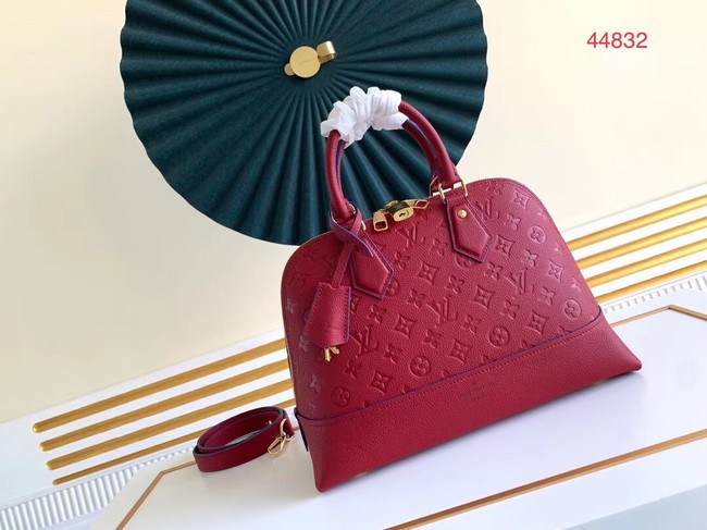 Replica Louis Vuitton Original Monogram Empreinte NEO ALMA PM M44832 red HY17660HB48
