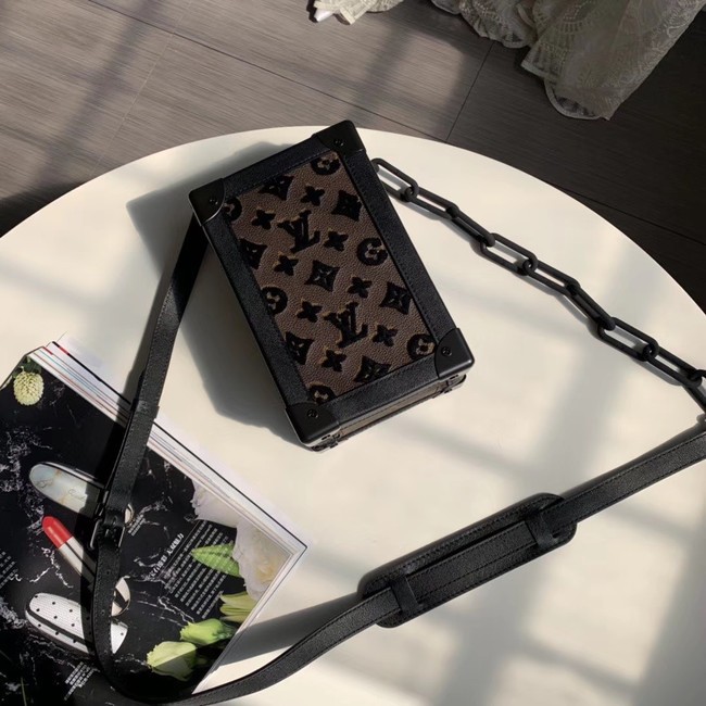 Replica Louis Vuitton Original Monogram Shoulder Bags M45044 black HY19214iF91