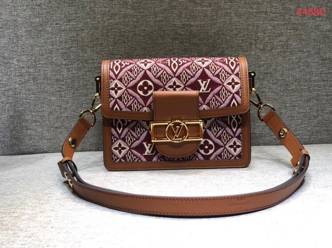 Replica Louis Vuitton SINCE 1854 DAUPHINE MINI M57172 Bordeaux HY4698zR45